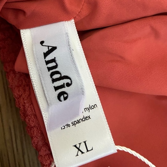 Andie Swim The Symi Bikini Top Sedona Macrame NWT Womens Size XL - Picture 8 of 11